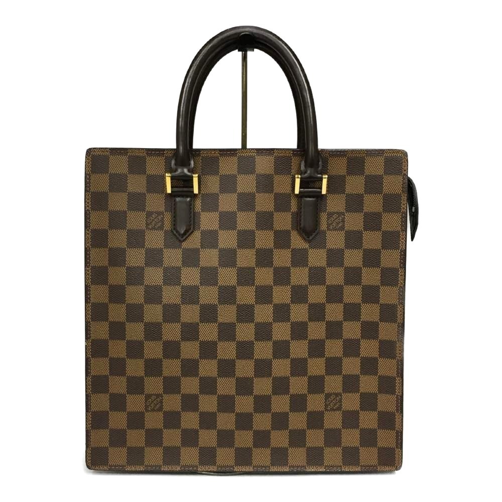 LOUIS VUITTON Damier Venice Handbag Ebene Brown